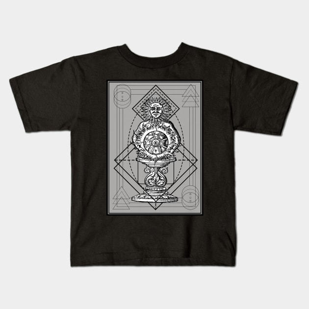 Hermetica Moderna - Sol Invictus Kids T-Shirt by Anthraey